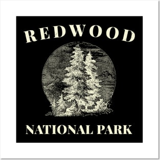 Redwood National Park Vintage Posters and Art